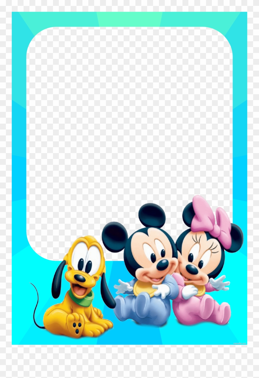 Mickey Mouse Y Minnie Bebes - Mickey Minnie Mouse Chibi Clipart