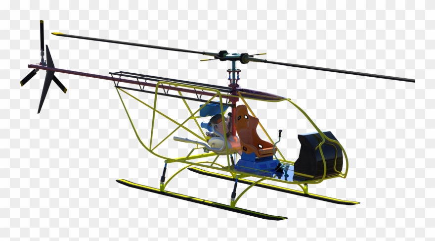 Above Example Shows A Prototype With Color Id Already - Home Made Helicopter Engine Clipart