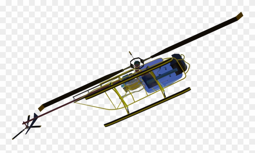 Above Example Shows A Prototype With Color Id Already - Helicopter Rotor Clipart