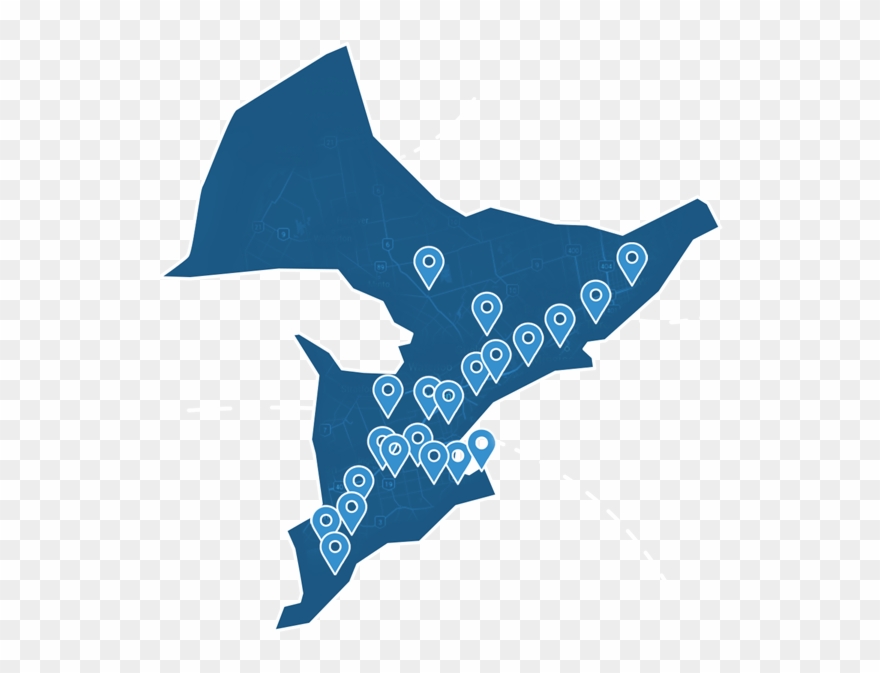Serving Cities And Towns Across Ontario - Manta Ray Clipart
