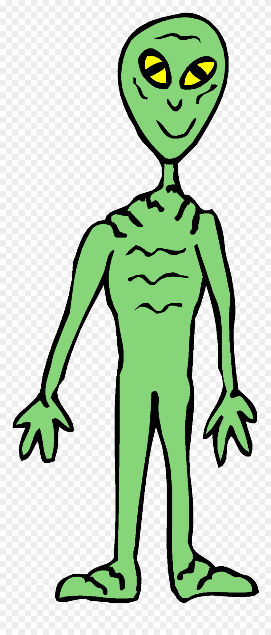 Do You Think Aliens Are Likely To Be More Or Less Intelligent - El Colorín Diabetico De Marte Clipart