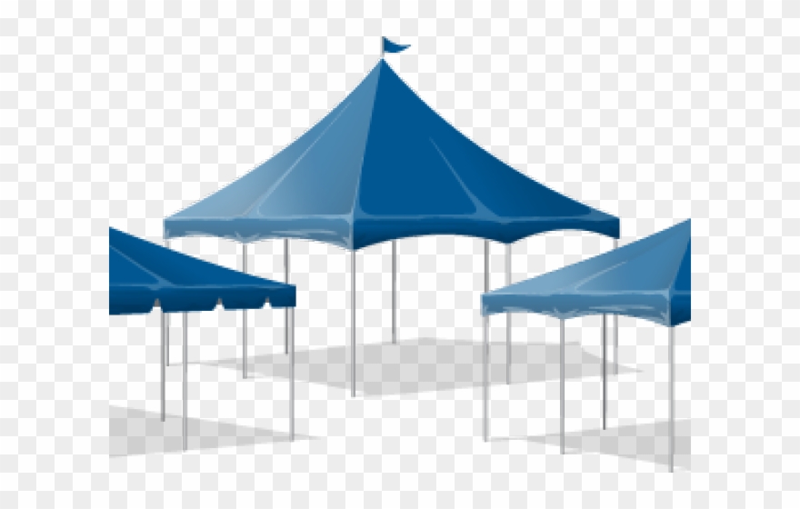 Gazebo Clipart Blue Tent - Gazebo - Png Download
