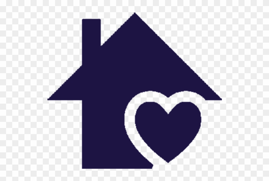 House Heart Oasis - House Heart Clip Art - Png Download