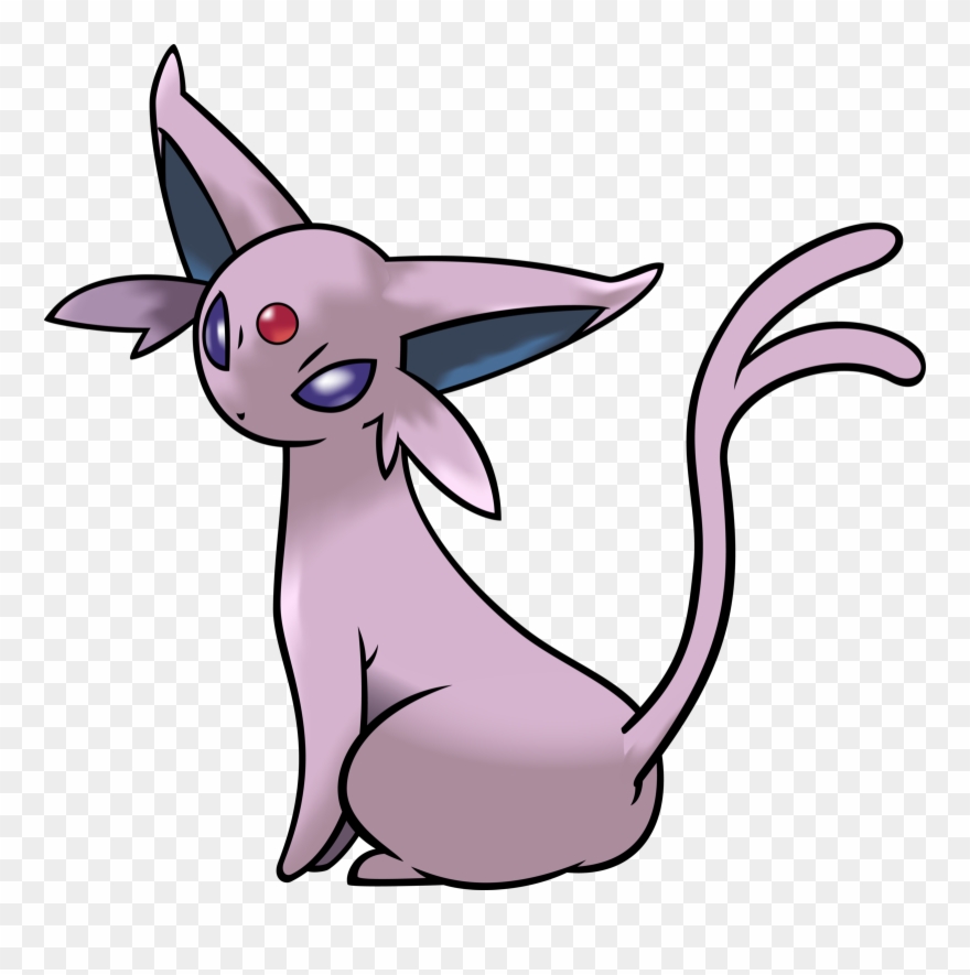 Espeon Vector By Likonan-d5e82d8 - Pokemon Espeon Png Clipart