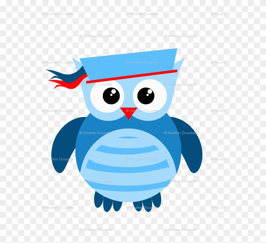 Sailor Owls Clip Art - Png Download