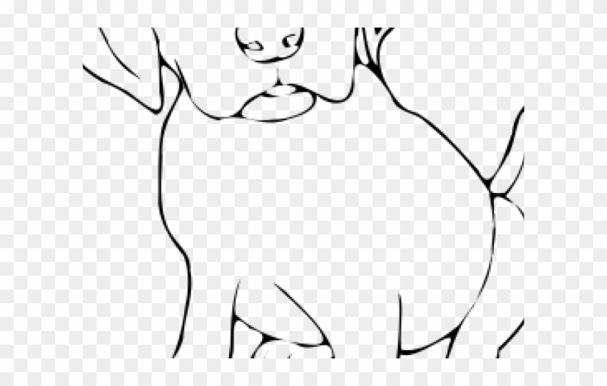 Puppy Clipart Black And White - Color Pages Puppy - Png Download