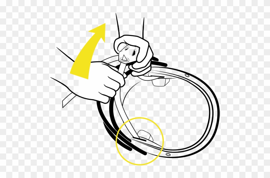 2attach The New Chin Cup To The Low Chin Strap - Illustration Clipart