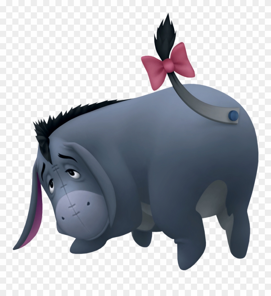 Kingdom Hearts Ii - Kingdom Hearts Eeyore Clipart