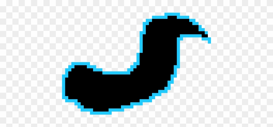 Nightmare Sans Tentacle - Pixel Art Clipart