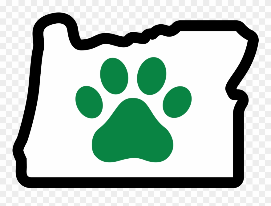 Blog Care For Animals Graphic Royalty Free Stock - Heartsticker.com Heart In Oregon Sticker Clipart