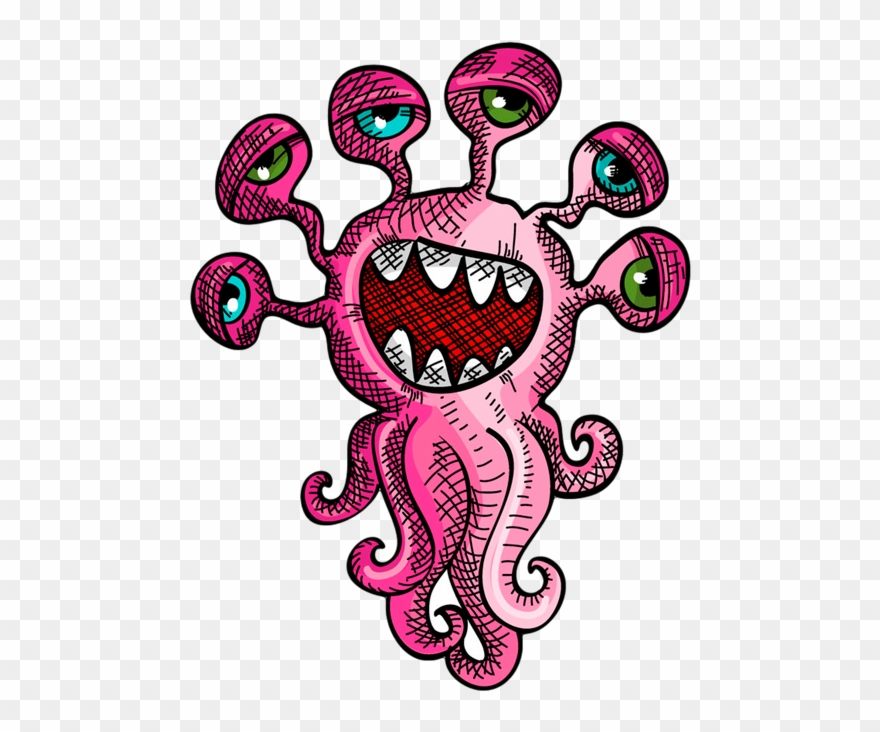 Cartoon Monster Clipart