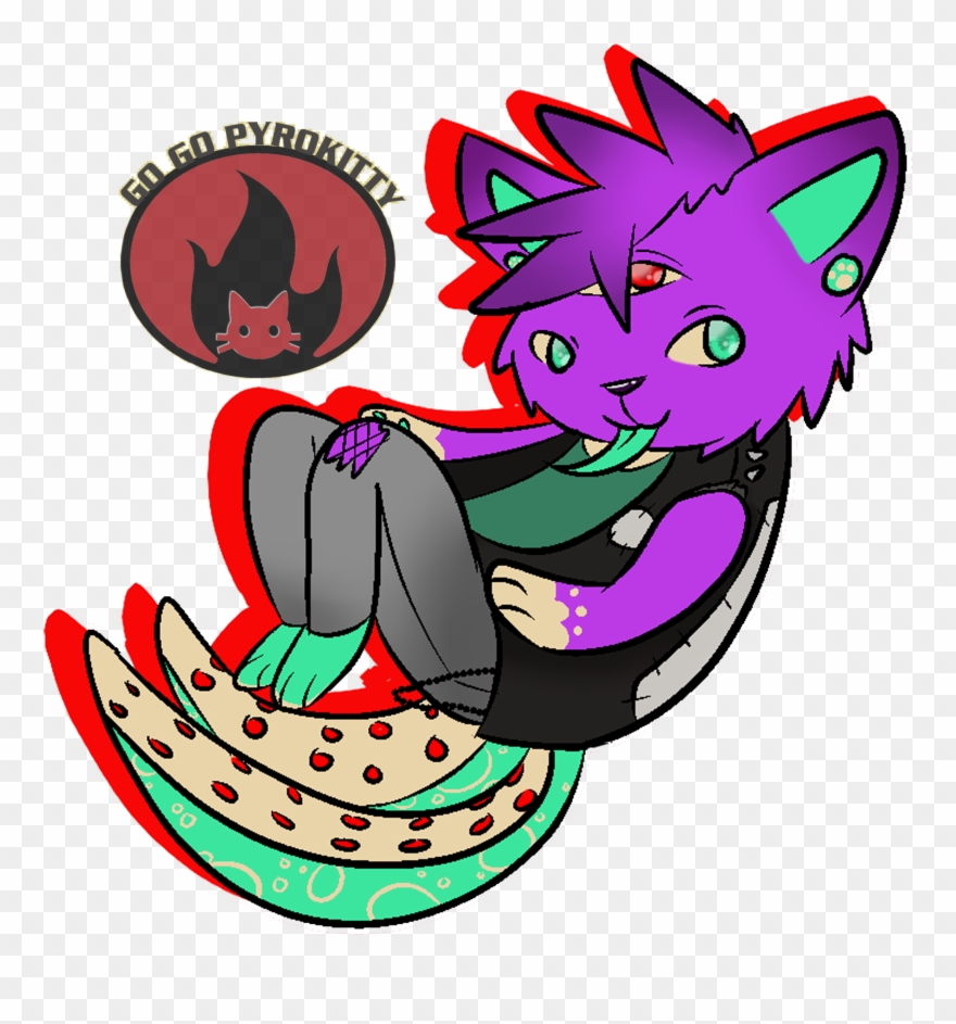 Tentacle Cat - Cartoon Clipart