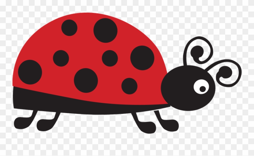 Minus Pond Life, Lady Bug, Flower Art, Insects, Bugs, - Floral Design Clipart