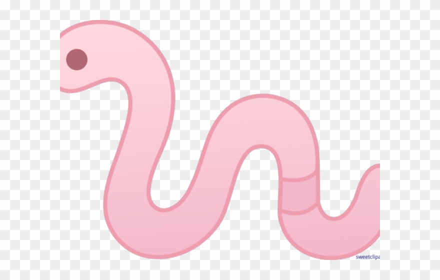 Worm Clipart Cute - Png Download