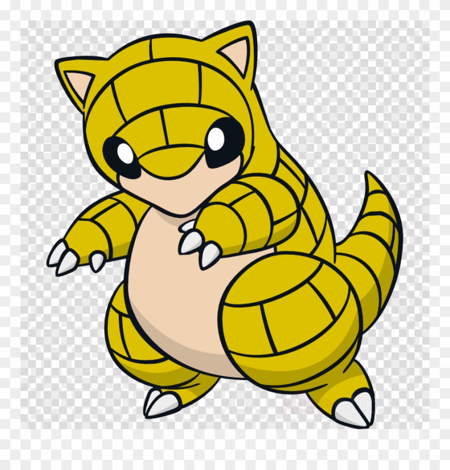 Pokemon Sandshrew Clipart Pokémon Gold And Silver Pokémon - Sandshrew Pokemon - Png Download
