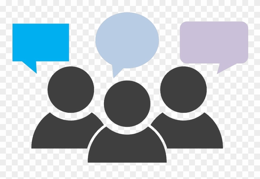 Join The Conversation - Adult Speech Therapy Clip Art - Png Download