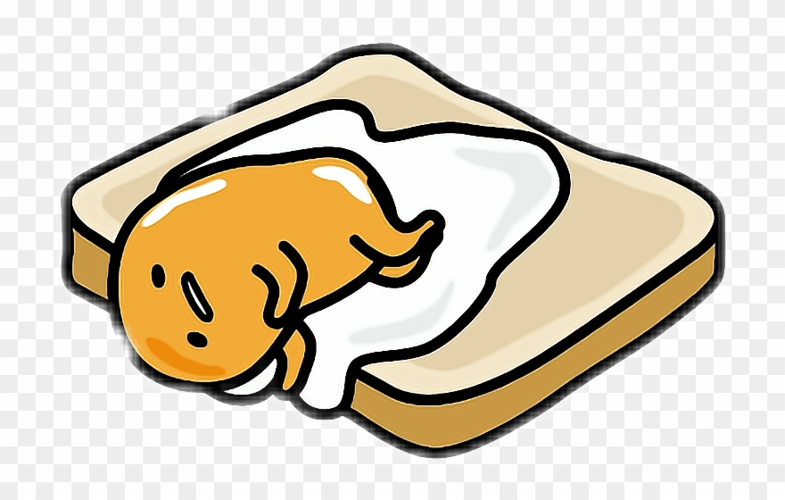 Report Abuse - Gudetama Sticker Clipart