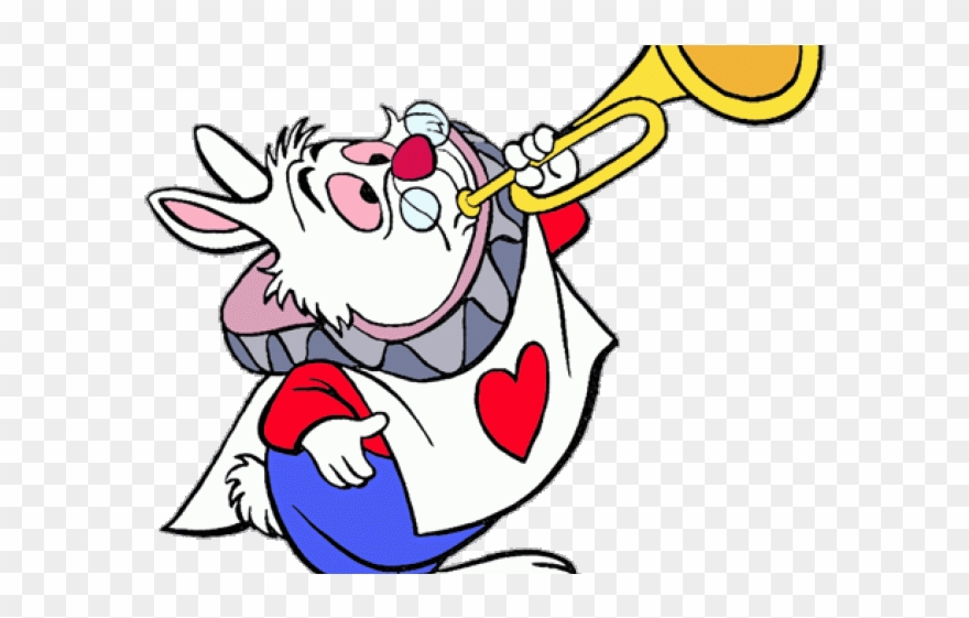 Alice In Wonderland Clipart - Conejo Blanco Alicia En El Pais - Png Download