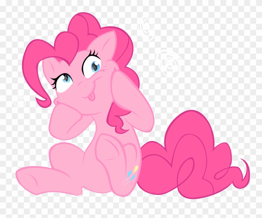 Pinkie Pie Face Smoosh Step - Pinkie Pie Silly Clipart