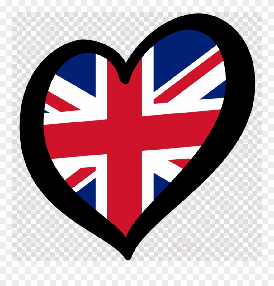 United Kingdom Eurovision Heart Clipart United Kingdom - United Kingdom Eurovision Heart - Png Download
