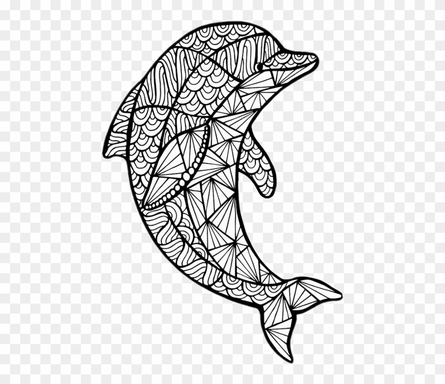 Colouring Pages Animal Mandalas Clipart