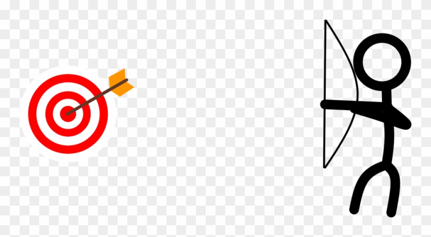 Target Business Aiming Illustration - Goal Clipart