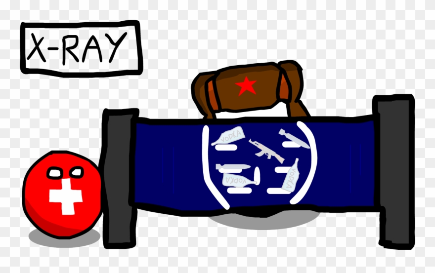 Russiaball X-ray - Countryballs Russiaball Clipart