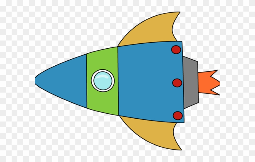 Space Rocket Clip Art - Png Download