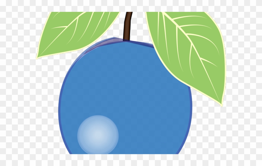Plum Clipart Single - Blueberry Clipart Png Transparent Png