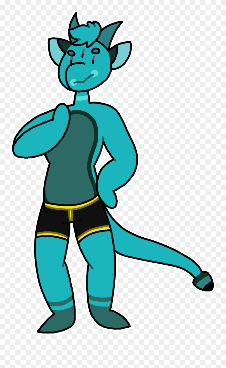 Drowning Out My Misery - Cartoon Clipart