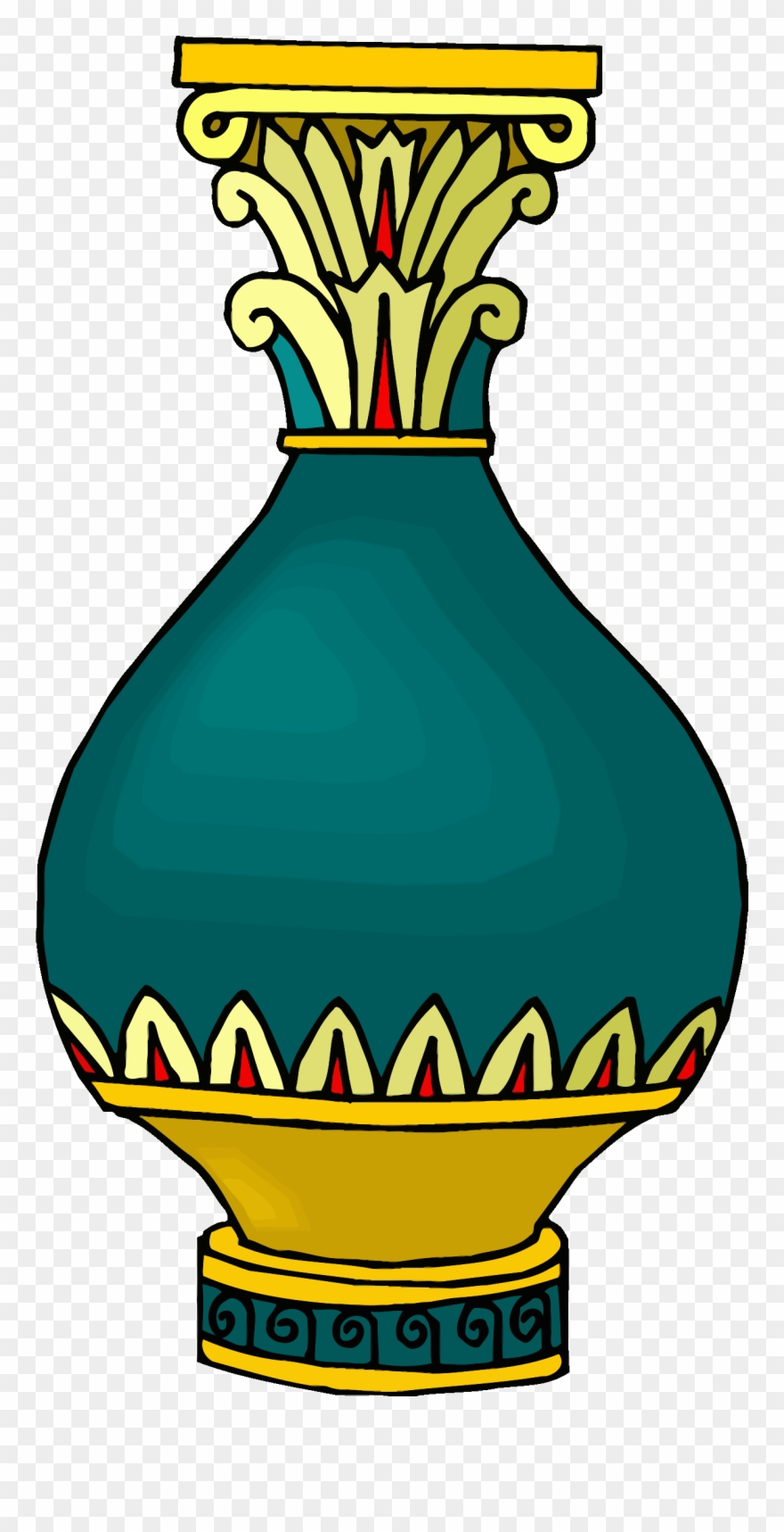 Big Image - Vase Clipart - Png Download