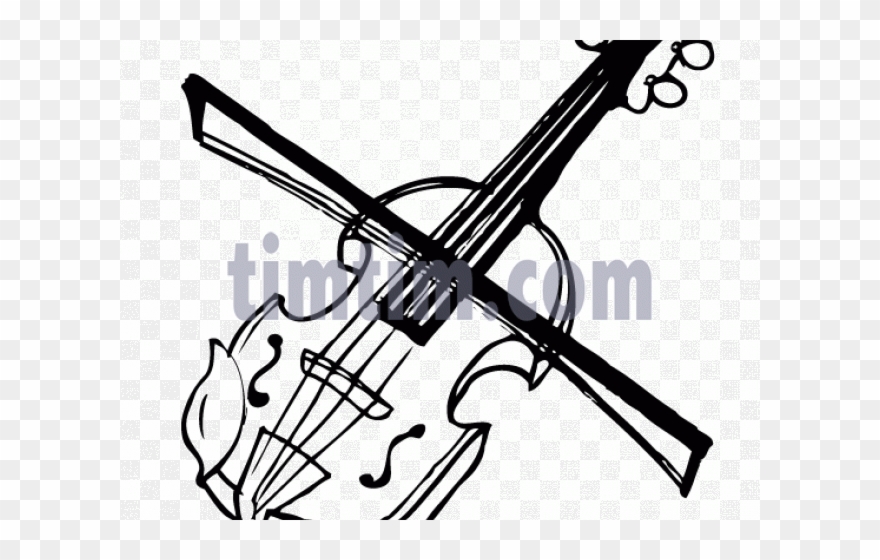 Drawn Violin Guideline Clipart
