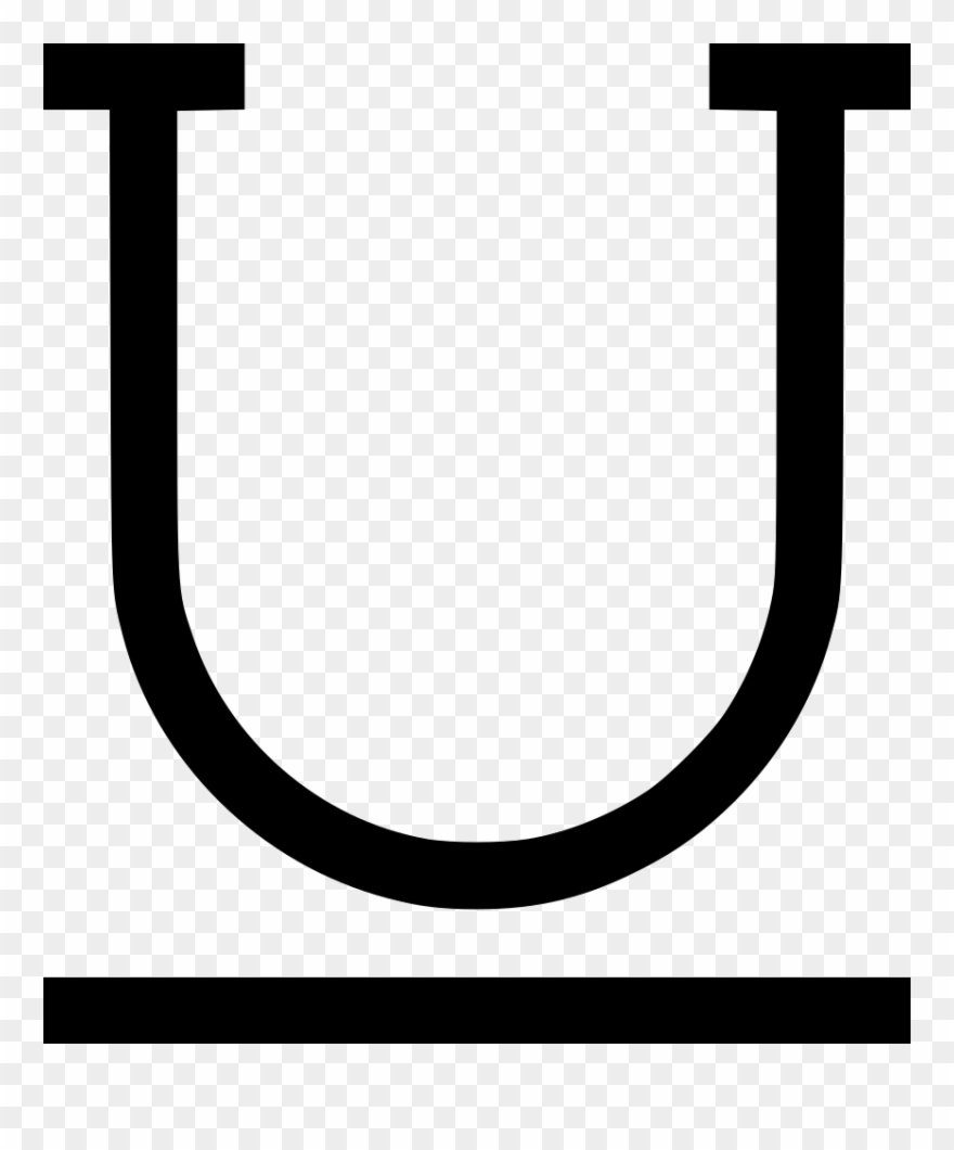 Black Underline Png - Icon Clipart