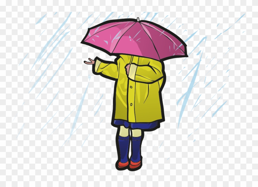 Rain - Cartoon Clipart