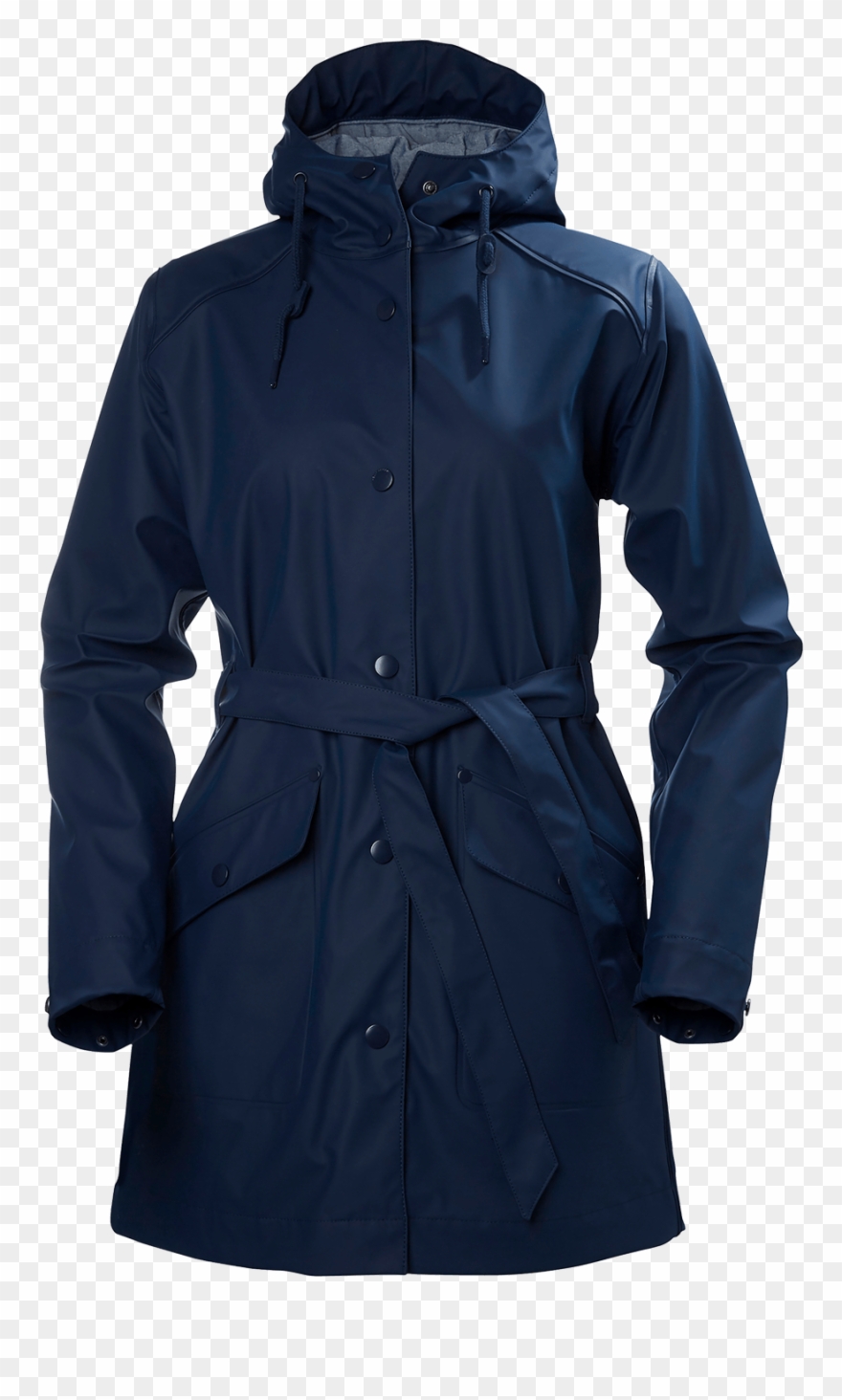 Helly Hansen Kirkwall Rain Coat Evening Blue Clipart