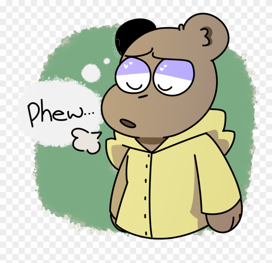 Grizz Must've Been Exhausted After That Whole Ordeal - We Bare Bears Clipart