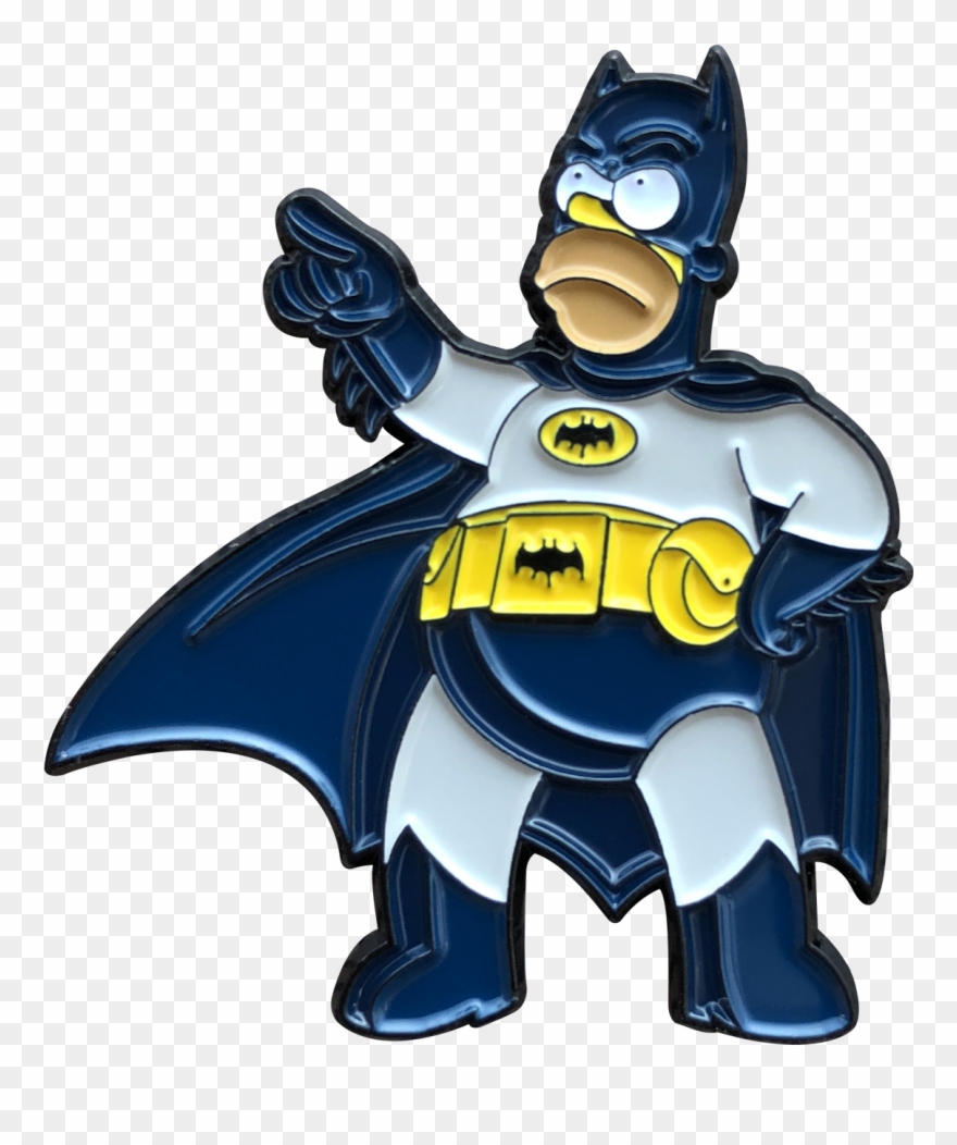 Data Classic Homer Bat Pin - Data Clipart