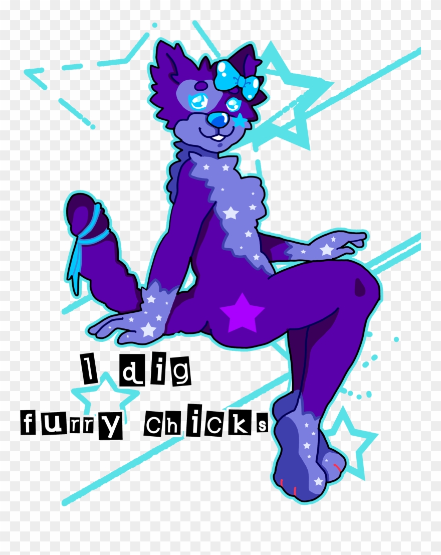 I Dig Furry Girls - Aim Global Clipart
