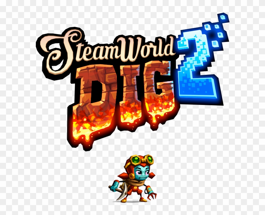 Steamworld Dig 2 Logo Dorothy - 蒸汽 世界 2 中文 Clipart