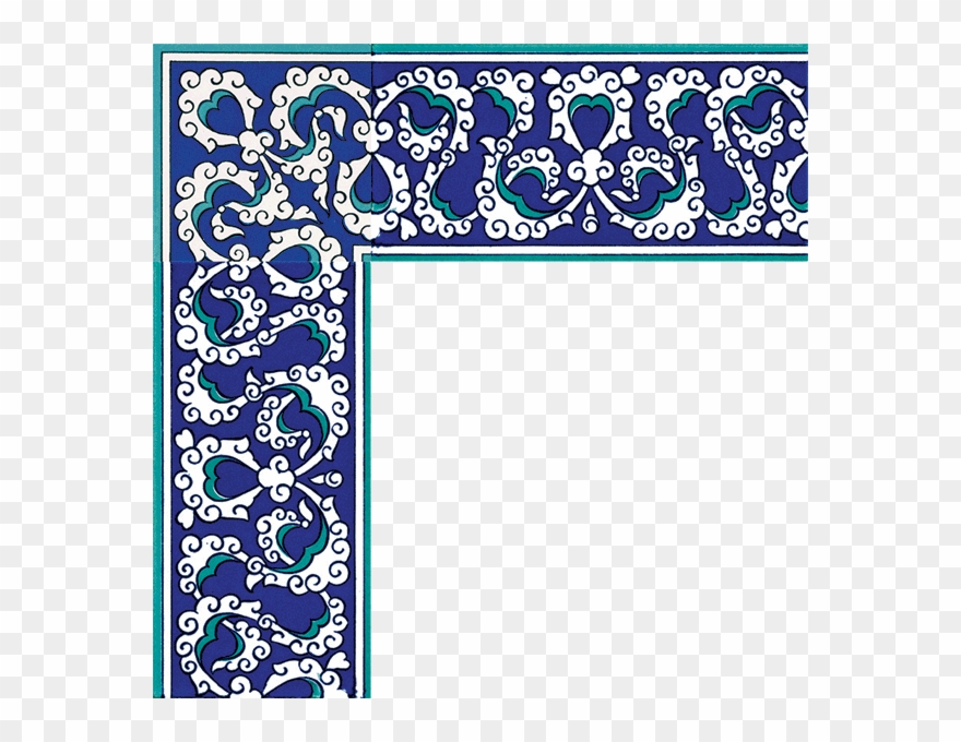 Clip Art Arabic Tile - Bulut Motif - Png Download