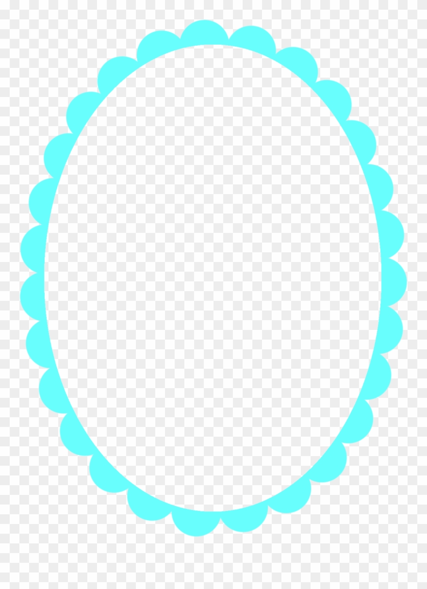 Enchanted Garden Border, Frames And Backgrounds - Rangoli Design Simple Clipart