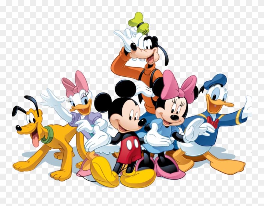 Mickey Mouse And Friends Png Clipart Mickey Mouse Minnie - Mickey Mouse And Friends Png Transparent Png