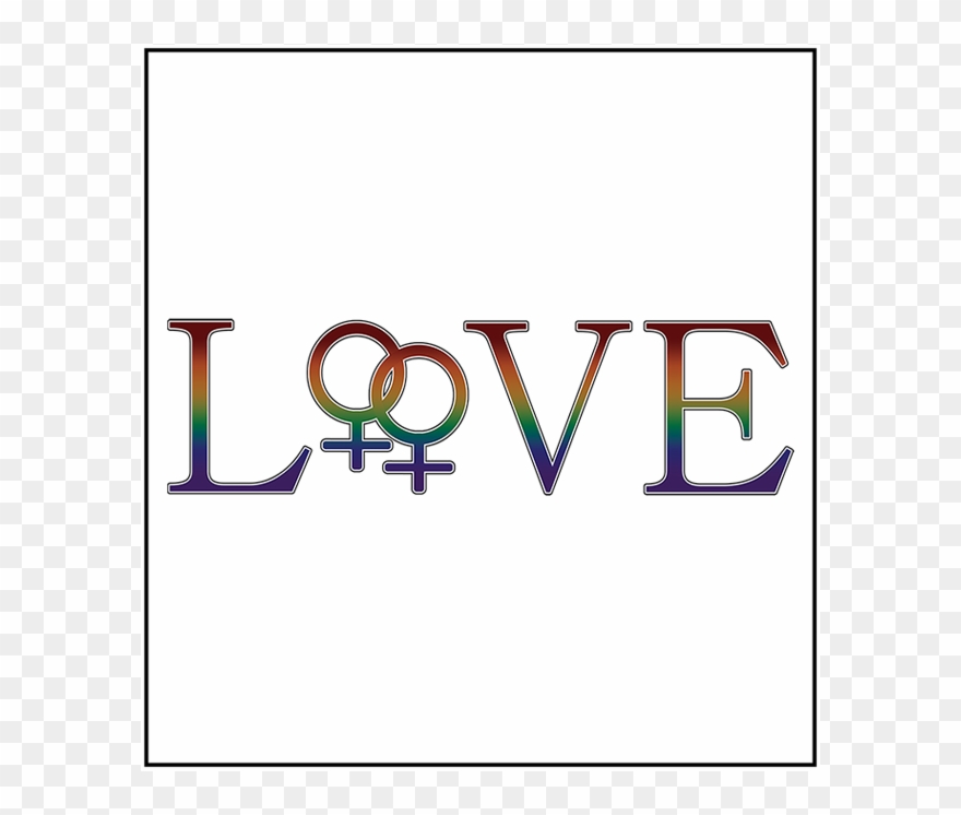 Lesbian Pride Rainbow Love - Gay Pride Rainbow Love Throw Blanket Clipart
