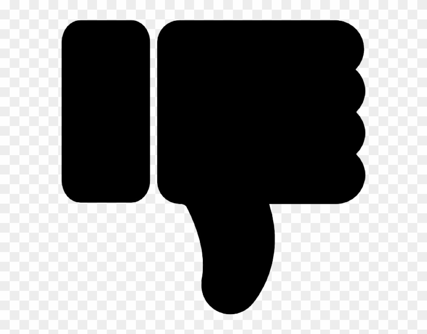 Dislike Png - Thumbs Down Icon Vector Clipart