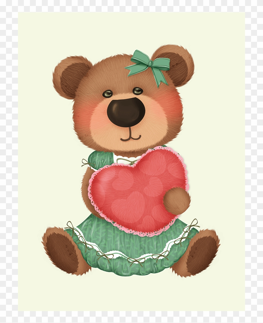 Bear Buddies Collection 02 Canvas And Paper Print - Bear Buddies Ii Framed Print Frame Colour: White, Size: Clipart