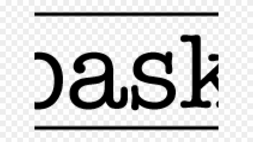 Saying Clipart Basketball - Word Fashion Black And White - Png Download