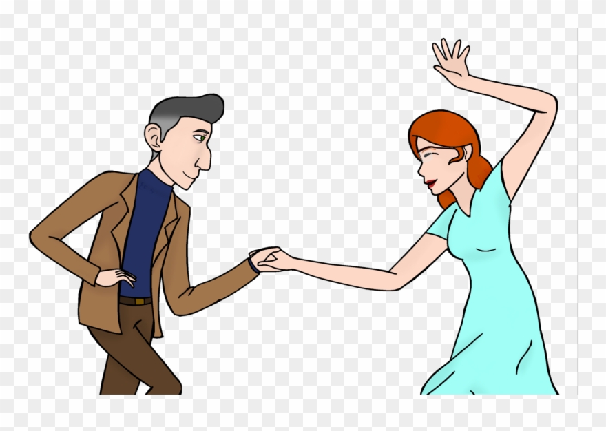 I Love The Idea Of Walter Teaching Barbara To Swing - .com Clipart