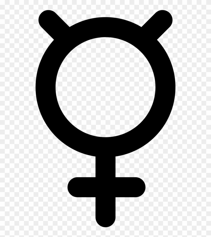 Mercury Is Our Thinking, Venus Is Our Loving, And Mars, - Transgender Symbol Clipart