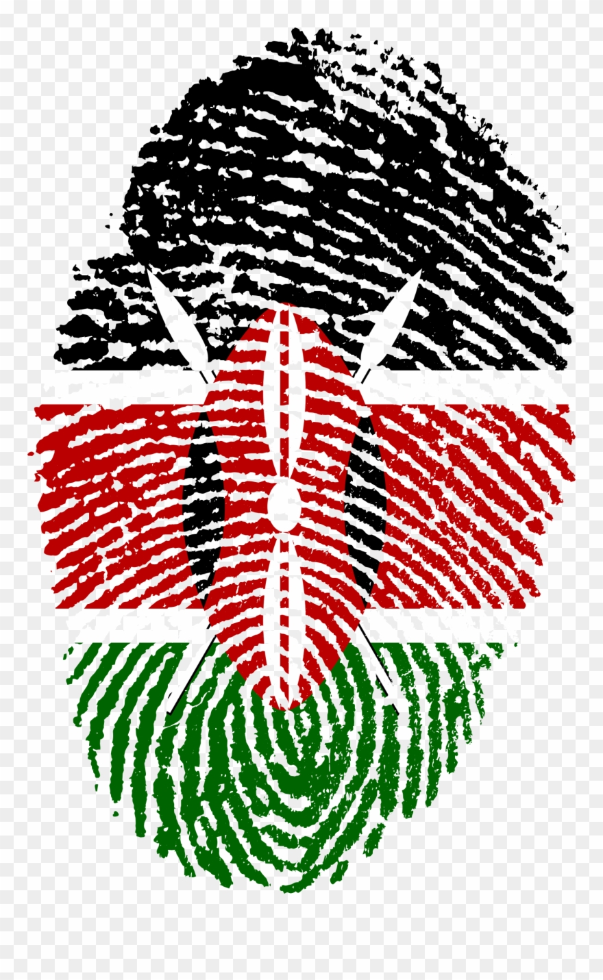 Nairobi “drought Is To Be Declared A National Disaster” - Kenya Fingerprint Clipart