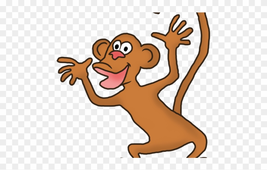 Gorilla Clipart Clear Background - Funny Monkey Clip Art - Png Download